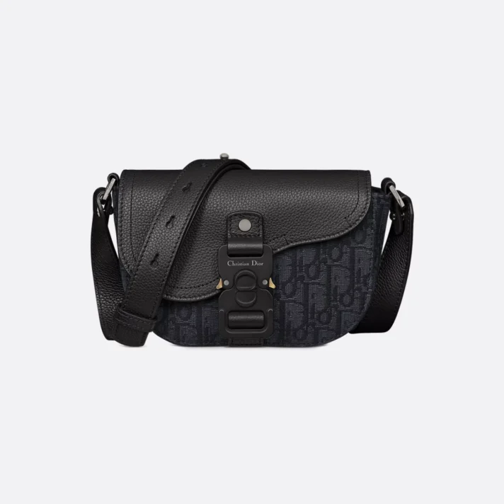 Mini Saddle Messenger Bag with Flap