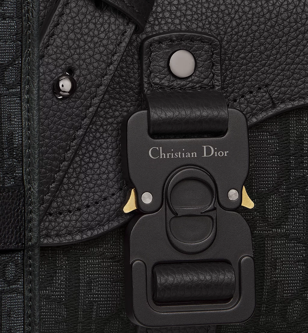 Mini Saddle Messenger Bag with Flap - Image 6